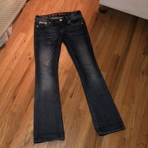 Boot cut jeans